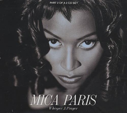 Click to view product details and reviews for Mica Paris Whisper A Prayer 1993 Uk Cd Single Brcdx287. Click to view product details and reviews for Mica Paris Whisper A Prayer 1993 Uk Cd Single Brcdx287.
