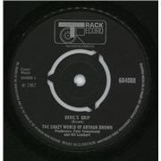 Arthur Brown - Devil's Grip - UK - 7" vinyl - £25.00, $32.75, €28.50 (Back In Stock) (arrived 01-Oct-2025 16:00)