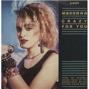 Madonna - Crazy For You - UK - 7" vinyl - £12.00, $16.08, €13.68 (New Item) (arrived 16-Dec-2025 17:00)