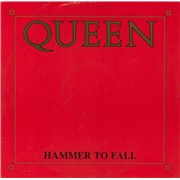 Queen - Hammer To Fall - Red Sleeve - EX - UK - 12" vinyl - £12.00, $16.08, €13.80 (New Item) (arrived 06-Jan-2026 17:00)