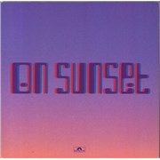 Paul Weller - On Sunset - Peach Vinyl - UK - 2-LP vinyl set - £29.99, $39.89, €34.19 (Back In Stock) (arrived 26-Nov-2025 17:00)