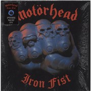 Motorhead - Iron Fist - Black & Blue Swirl Vinyl - Opened shrink - UK - vinyl LP - £24.99, $33.49, €28.49 (Back In Stock) (arrived 13-Dec-2025 17:00)