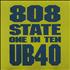 808 State One In Ten CD single US 808C5ON78831