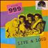 999 Live And Loud!! - RSD17 - Yellow Vinyl vinyl LP UK 999LPLI799901