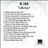 A-Ha Lifeline CD-R acetate UK AHACRLI214636