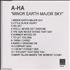 A-Ha Minor Earth Major Sky CD-R acetate UK AHACRMI157107