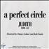 A Perfect Circle Judith - Remix CD-R acetate US PFCCRJU168065