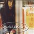 Aaliyah Got To Give It Up CD single UK AALC5GO208287