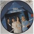 Abba Voulez Vous - Promo Stickered picture disc LP UK