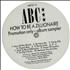 ABC How To Be A Zillionaire - Album Sampler vinyl LP UK ABCLPHO588066