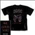 AC/DC For Those About To Rock T-Shirt - Medium t-shirt UK ACDTSFO393399