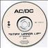 AC/DC Stiff Upper Lip - 1-track CD-R acetate US ACDCRST153630