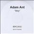 Adam Ant Strip CD-R acetate UK A~ACRST324248