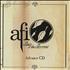 AFI Sing The Sorrow CD-R acetate US AFSCRSI418078