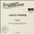 Alice Cooper The King Biscuit Flower Hour vinyl LP US COOLPTH391694