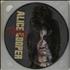 Alice Cooper Trash picture disc LP Australian COOPDTR00578