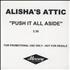 Alisha's Attic Push It All Aside CD-R acetate UNITED KINGDOM AATCRPU181803