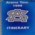 All Saints Arena Tour - 1999 Tour Itinerary Itinerary UK ASABKAR347888