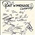 All Saints Autographed Catering Card memorabilia UK ASAMMAU342554