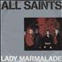 All Saints Lady Marmalade CD single French ASAC5LA118997