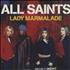 All Saints Lady Marmalade CD single French ASAC5LA124668