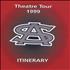 All Saints Theatre Tour - 1999 Tour Itinerary Itinerary UK ASABKTH404164