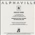 Alphaville Forever Young CD single US ALPC5FO32452