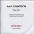 Ana Johnsson We Are CD-R acetate UK AB5CRWE298290