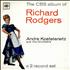 Andre Kostelanetz The CBS Album Of Richard Rodgers 2-LP vinyl set UK AQH2LTH490141