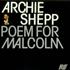 Archie Shepp Poem For Malcolm vinyl LP UK AS0LPPO541884
