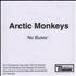 Arctic Monkeys No Buses CD-R acetate UK MEOCRNO662548