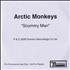 Arctic Monkeys Scummy Man promo DVD-R UK MEODRSC477636