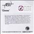 Ash Clones CD-R acetate UK A-SCRCL291094