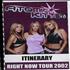 Atomic Kitten Right Now - Tour Itinerary book UK AMKBKRI347763