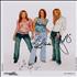 Atomic Kitten Signed Photo - Colour photograph UK AMKPHSI196287