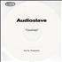 Audioslave Cochise CD-R acetate UK AUVCRCO242688