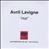 Avril Lavigne Hot CD-R acetate UK AVVCRHO428433