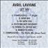 Avril Lavigne Let Go CD-R acetate US AVVCRLE270786
