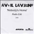 Avril Lavigne Nobody's Home CD-R acetate UK AVVCRNO305838