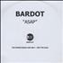 Bardot ASAP CD-R acetate UK BDTCRAS196230