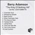 Barry Adamson The King Of Nothing Hill CD-R acetate UK BDACRTH239890