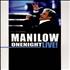 Barry Manilow One Night Live! tour programme UK MNLTRON559918