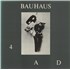Bauhaus 4.A.D. - VG vinyl LP UK BAULPAD883727