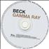 Beck Gamma Ray - Promo CD single US B-KC5GA440853