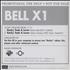 Bell X1 Rocky Took A Lover CD single US BX1C5RO451918