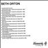 Beth Orton Retrospective CD-R acetate UK BETCRRE353565