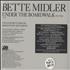 Bette Midler Under The Boardwalk CD single US BMIC5UN153909