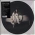 Billie Eilish When We All Fall Asleep, Where Do We Go? picture disc LP UK 0NRPDWH734539