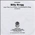 Billy Bragg Must I Paint You A Picture: The Essential Billy Bragg CD-R acetate UK BBRCRMU259203