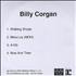 Billy Corgan Billy Corgan - TheFutureEmbrace Sampler CD-R acetate UK BGNCRBI331138